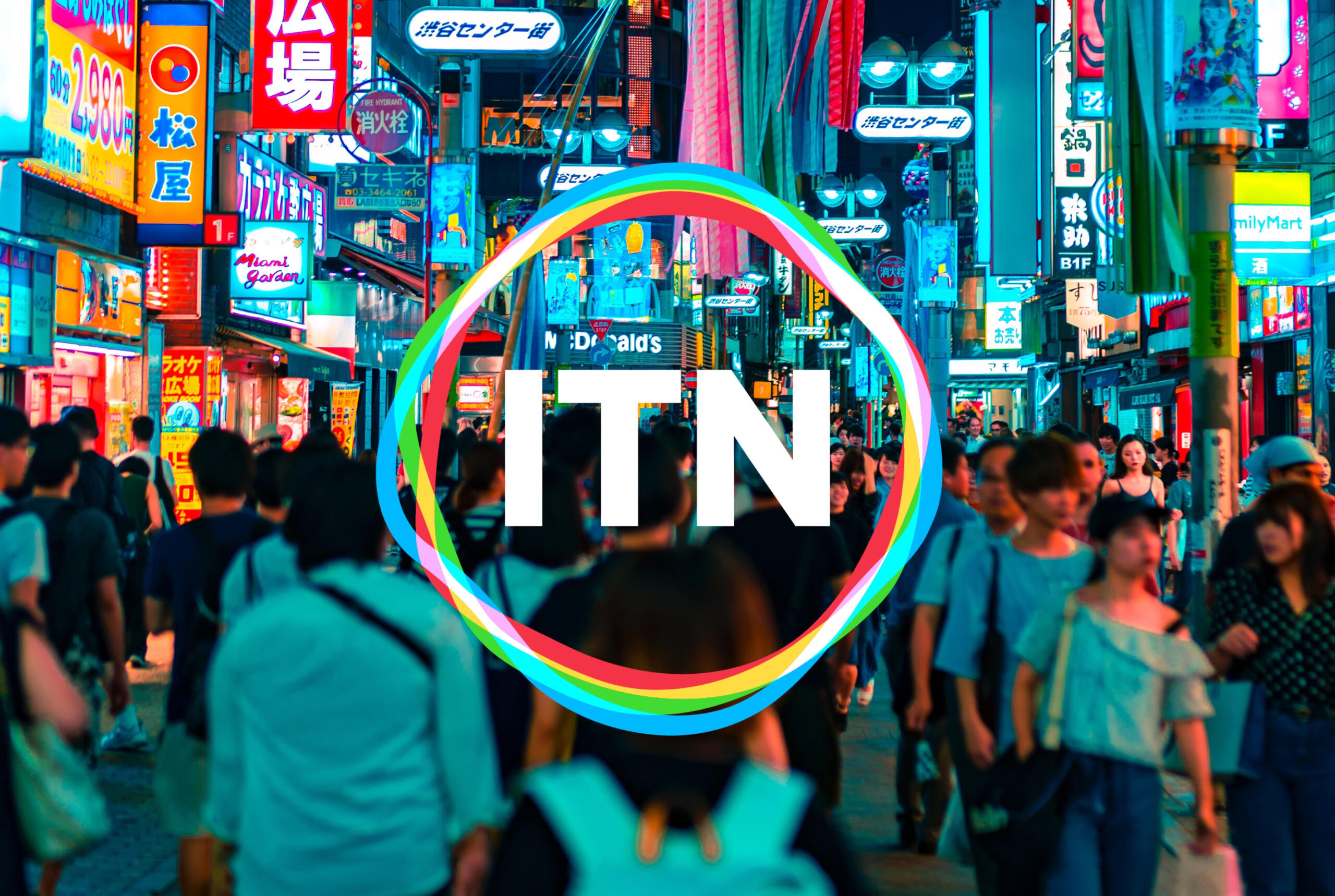 Showcase of ITN logos over the years